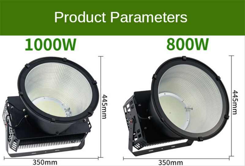 Led Outdoor Wall Light Waterproof LED Building Lighting Tower Crane Lamp Outdoor Lighting Waterproof Led Lamp 300W 400W 500W