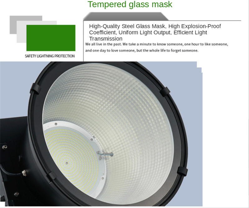 Led Outdoor Wall Light Waterproof LED Building Lighting Tower Crane Lamp Outdoor Lighting Waterproof Led Lamp 300W 400W 500W