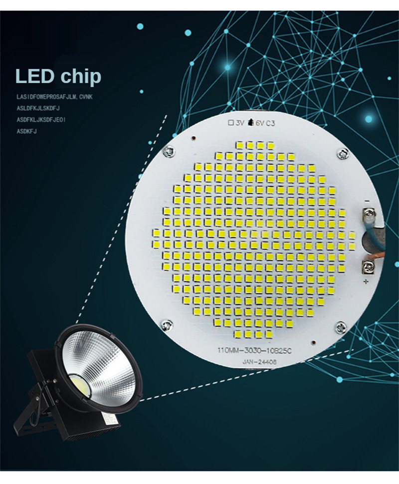 Stadium Light 300W 400W High-power Floodlight Outdoor Wall Lighting Modern Outdoor Lighting Flood Light Reflector Light Fixture