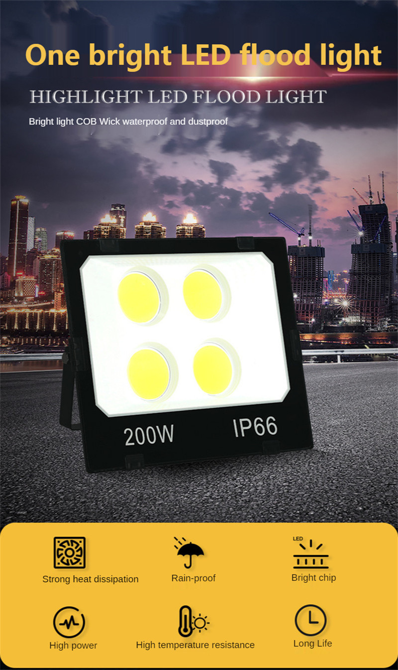 Led Spotlight Outdoor Highlight Outdoor IP66 Waterproof Lighting Floodlight Refletor Led Modern Waterproof Light Projector