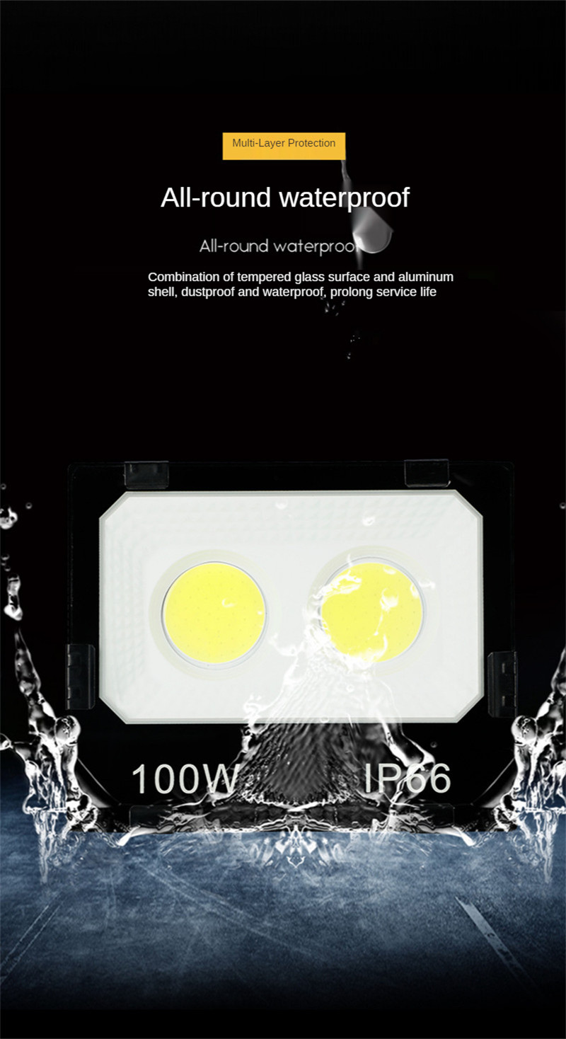 Led Spotlight Outdoor Highlight Outdoor IP66 Waterproof Lighting Floodlight Refletor Led Modern Waterproof Light Projector