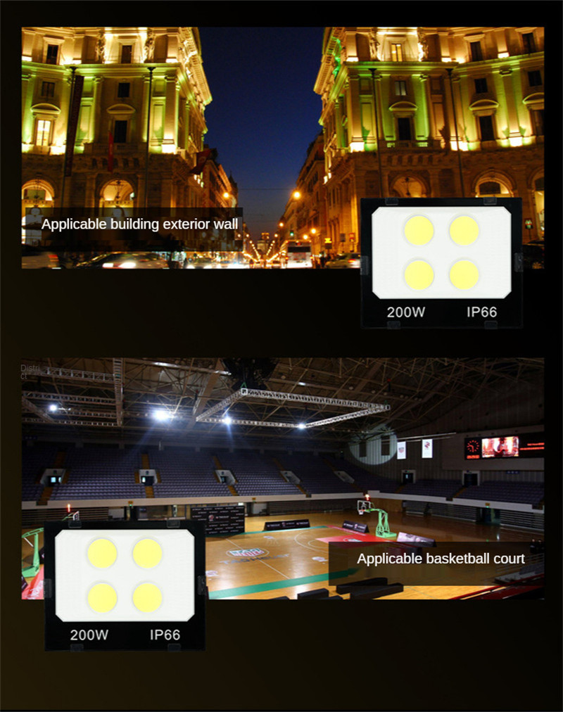 Led Spotlight Outdoor Highlight Outdoor IP66 Waterproof Lighting Floodlight Refletor Led Modern Waterproof Light Projector