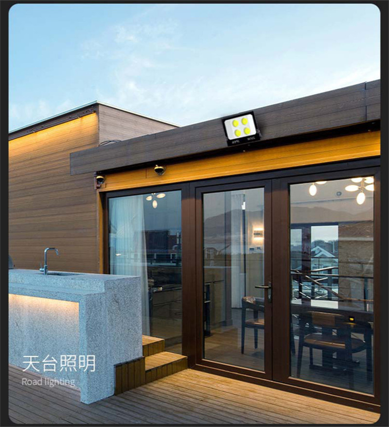 Led Outdoor Wall Lamp Rooftop Lighting Garden Spotlight Floodlight Building Bridge Landscape Outdoor Security Light Flood Light