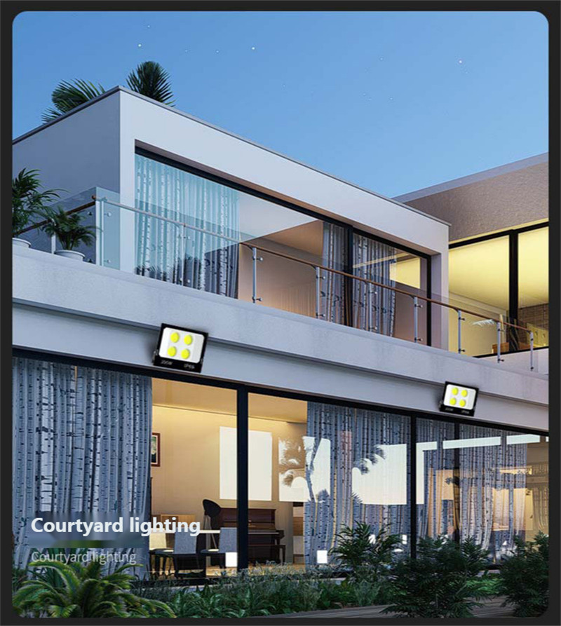 Led Outdoor Wall Lamp Rooftop Lighting Garden Spotlight Floodlight Building Bridge Landscape Outdoor Security Light Flood Light