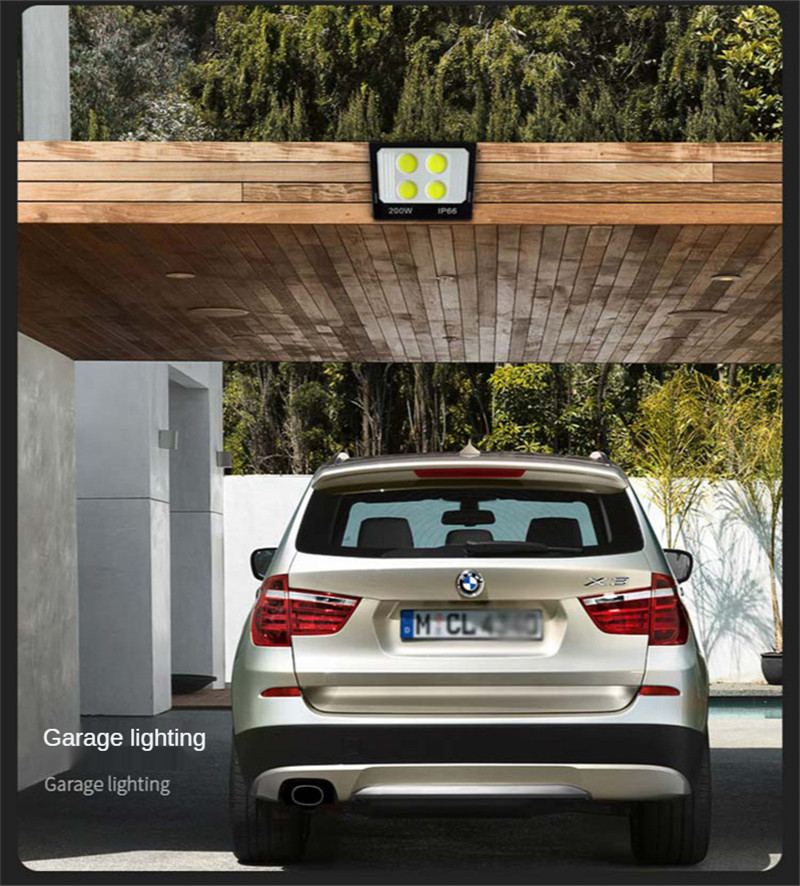 Led Outdoor Wall Lamp Rooftop Lighting Garden Spotlight Floodlight Building Bridge Landscape Outdoor Security Light Flood Light