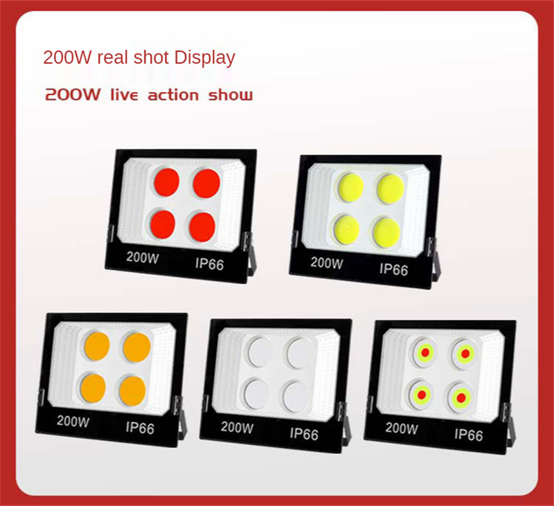 Led Outdoor Wall Lamp Rooftop Lighting Garden Spotlight Floodlight Building Bridge Landscape Outdoor Security Light Flood Light