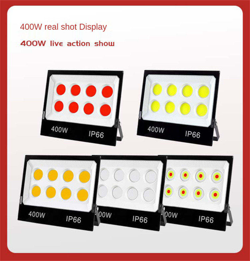 Led Outdoor Wall Lamp Rooftop Lighting Garden Spotlight Floodlight Building Bridge Landscape Outdoor Security Light Flood Light