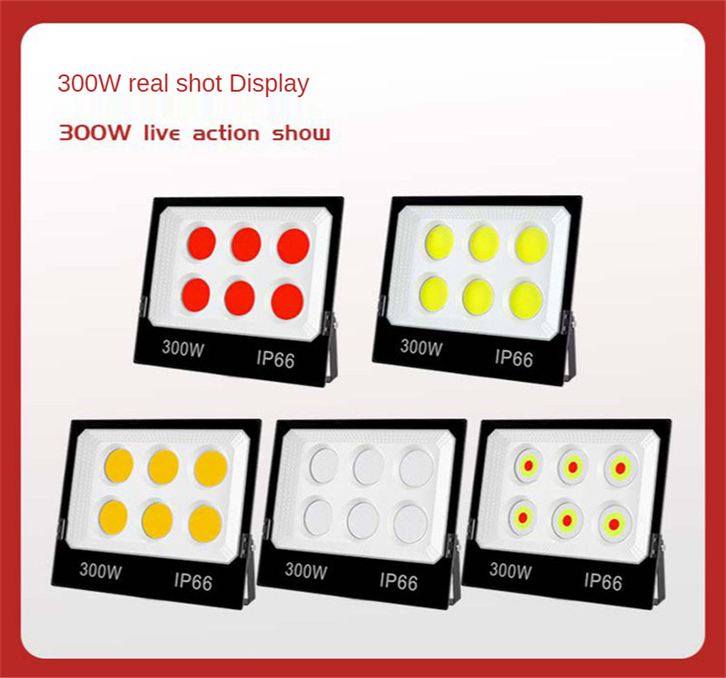 Led Outdoor Wall Lamp Rooftop Lighting Garden Spotlight Floodlight Building Bridge Landscape Outdoor Security Light Flood Light