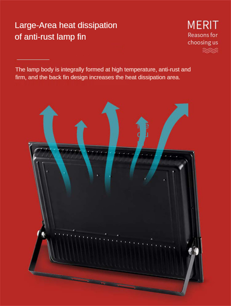 Led Outdoor Wall Lamp Rooftop Lighting Garden Spotlight Floodlight Building Bridge Landscape Outdoor Security Light Flood Light