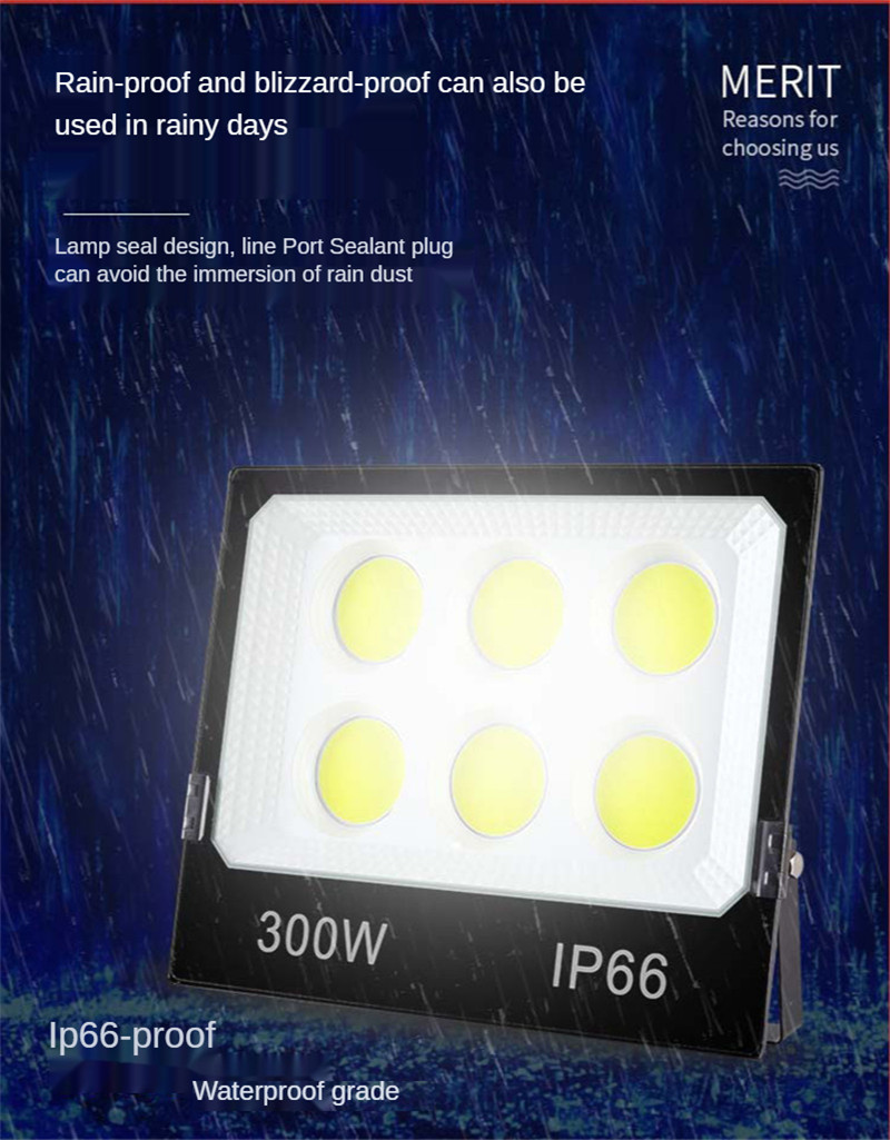 Led Outdoor Wall Lamp Rooftop Lighting Garden Spotlight Floodlight Building Bridge Landscape Outdoor Security Light Flood Light