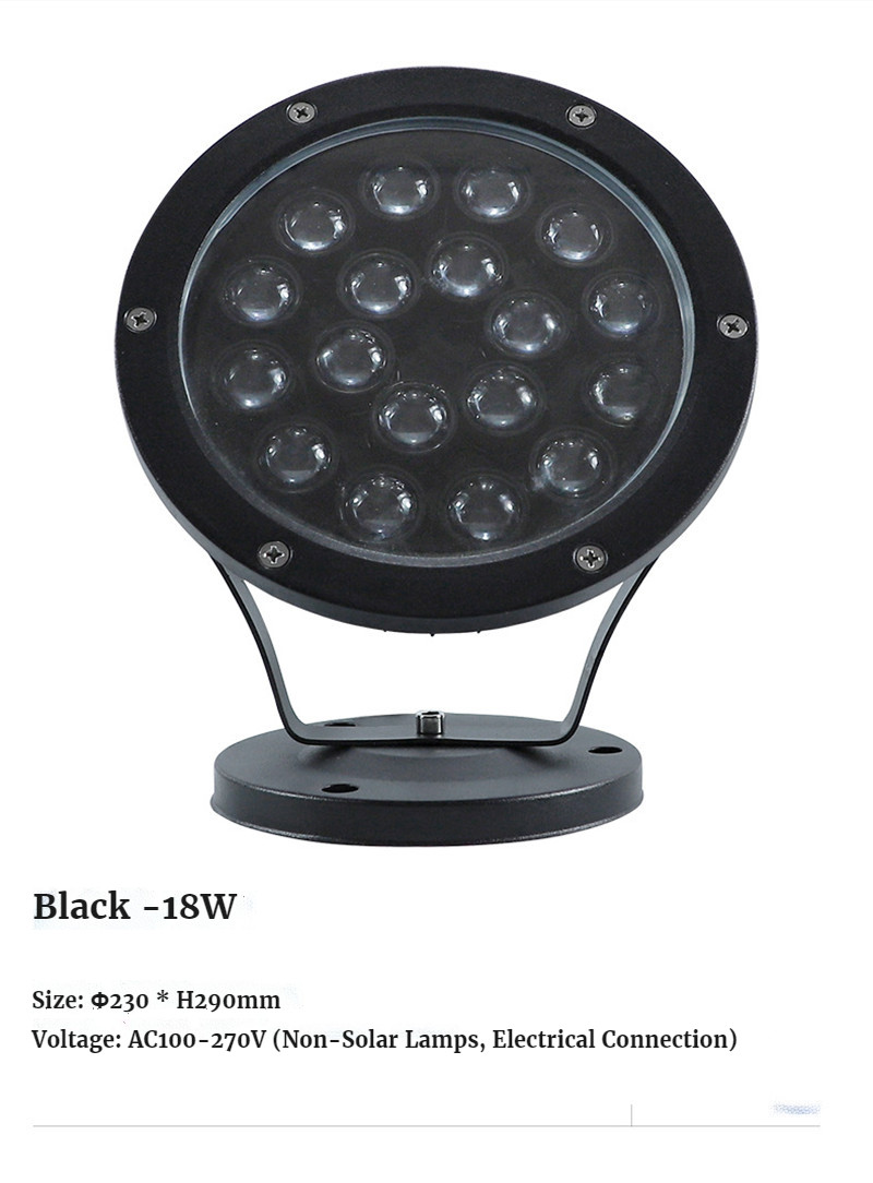 Led Warm Light Wall Washer Light Rgbw Landscape Lighting Flood Light Path Lights Garden Lights Gazebo Decoration Waterproof Lamp