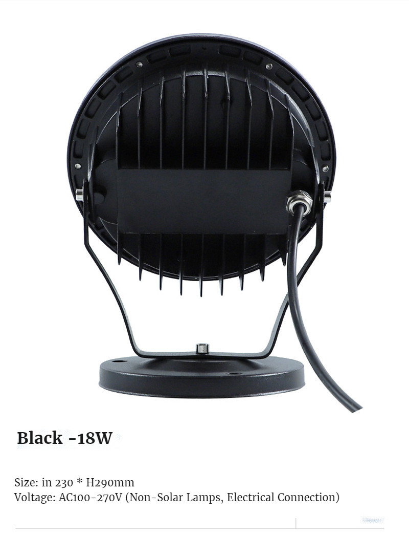 Led Warm Light Wall Washer Light Rgbw Landscape Lighting Flood Light Path Lights Garden Lights Gazebo Decoration Waterproof Lamp