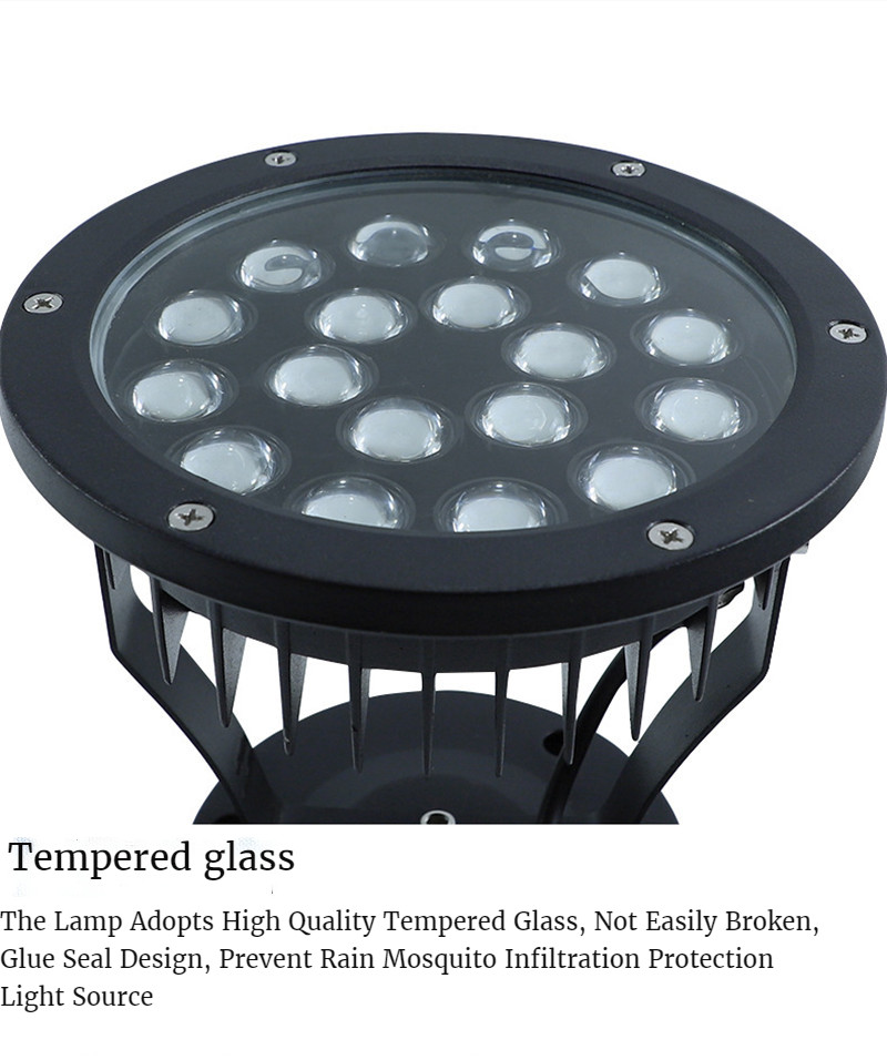 Led Warm Light Wall Washer Light Rgbw Landscape Lighting Flood Light Path Lights Garden Lights Gazebo Decoration Waterproof Lamp