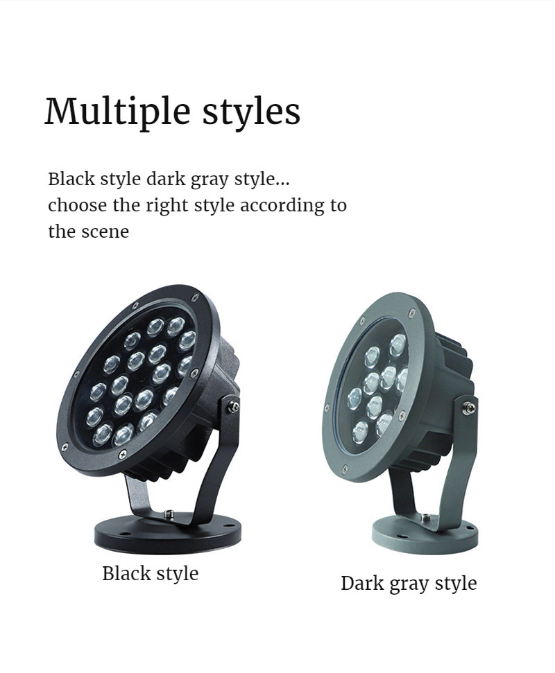 Led Warm Light Wall Washer Light Rgbw Landscape Lighting Flood Light Path Lights Garden Lights Gazebo Decoration Waterproof Lamp