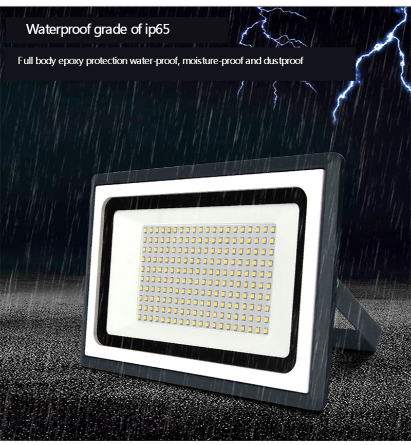 LED Flood Light Outdoor Spotlight Floodlight Waterproof Garden Wall Washer Lamp Reflector IP65 AC 220V 110V 10W 20W 30W 50W 100W