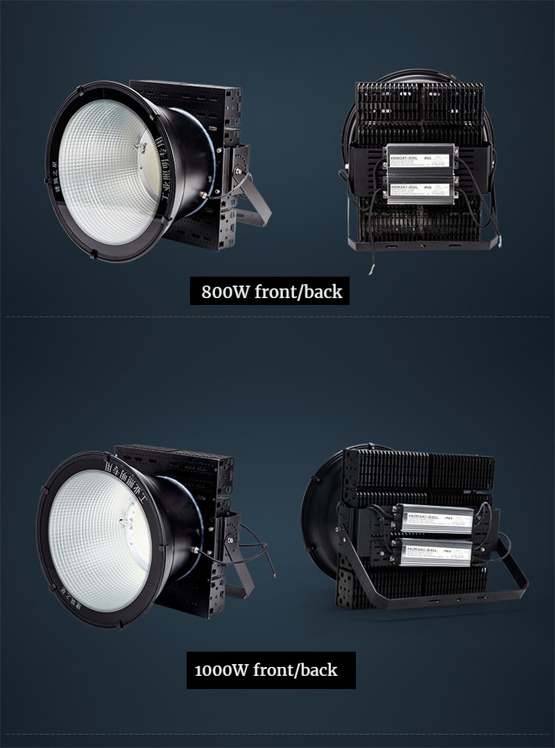 LED Tower Chandelier High Bay Light Spotlight Floodlight High-altitude Lighting Square Lighting Highlight Construction Site Lamp