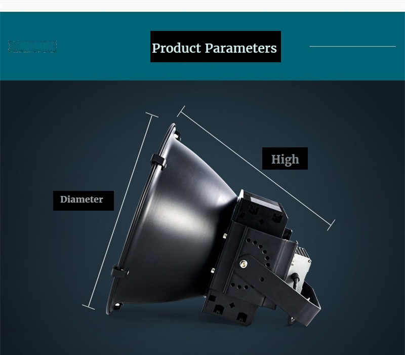 LED Tower Chandelier High Bay Light Spotlight Floodlight High-altitude Lighting Square Lighting Highlight Construction Site Lamp