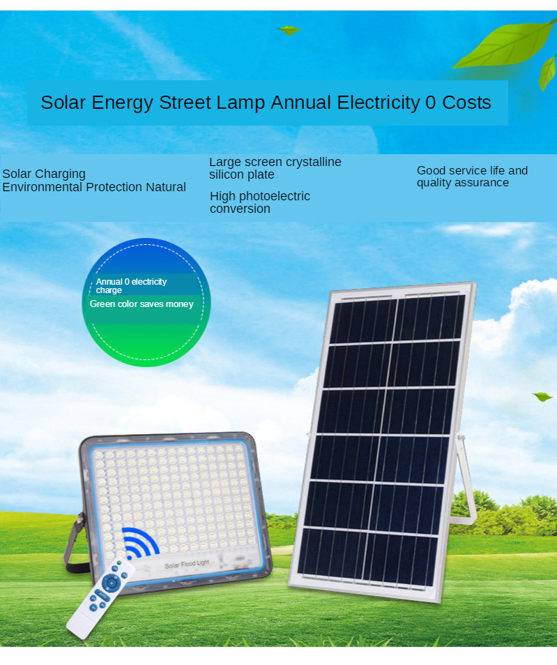 100W Solar Led Flood Light Outdoor Solar Garden Lights Solar Lamp Outdoor Wall Waterproof Solar Stree Ligth Lamp 0 Fees Light