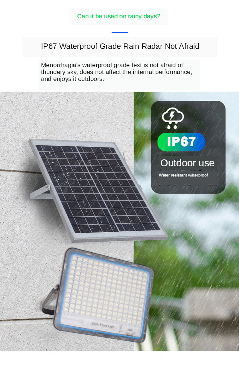 100W Solar Led Flood Light Outdoor Solar Garden Lights Solar Lamp Outdoor Wall Waterproof Solar Stree Ligth Lamp 0 Fees Light