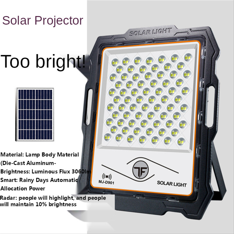 Optical Lens Solar Flood Light Solar Garden Light Outdoor Waterproof Household Wall Lights Outdoor Solar Led Lamp 600W 400W