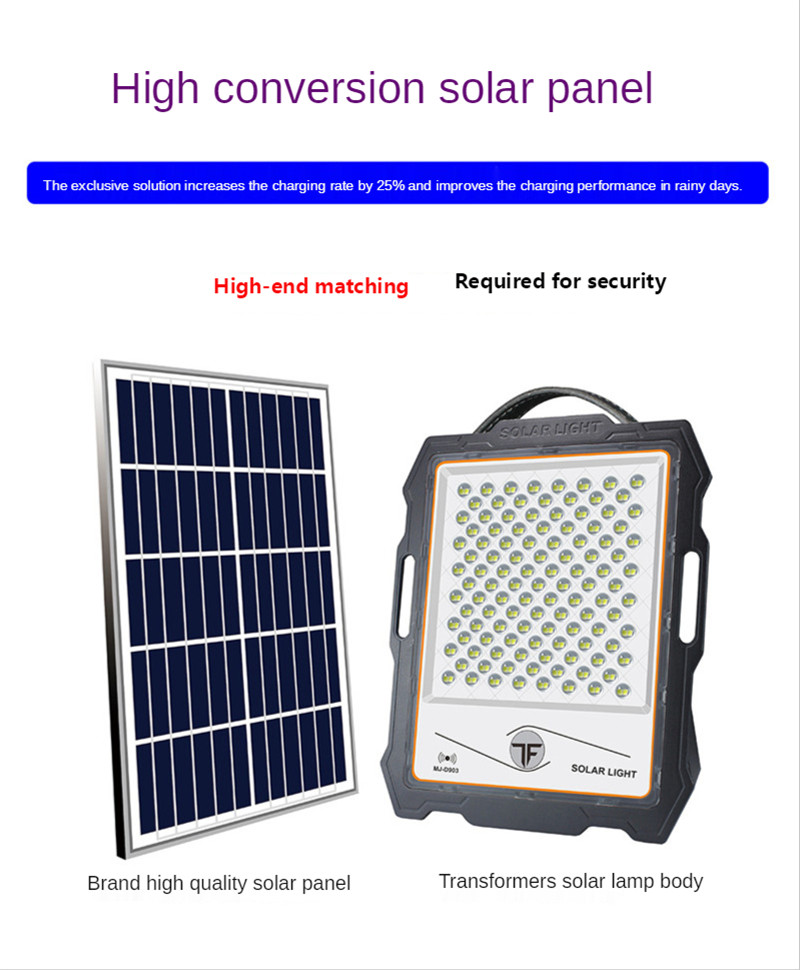 Optical Lens Solar Flood Light Solar Garden Light Outdoor Waterproof Household Wall Lights Outdoor Solar Led Lamp 600W 400W