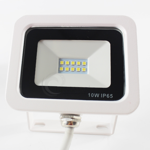 reflector led 50W high power SMD3030 110-120V/220v-240v 120 degree cool white ultra slim white cover led outdoor floodlight