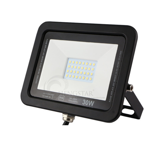 reflector led 50W high power SMD3030 110-120V/220v-240v 120 degree cool white ultra slim white cover led outdoor floodlight