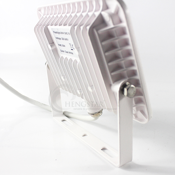reflector led 50W high power SMD3030 110-120V/220v-240v 120 degree cool white ultra slim white cover led outdoor floodlight