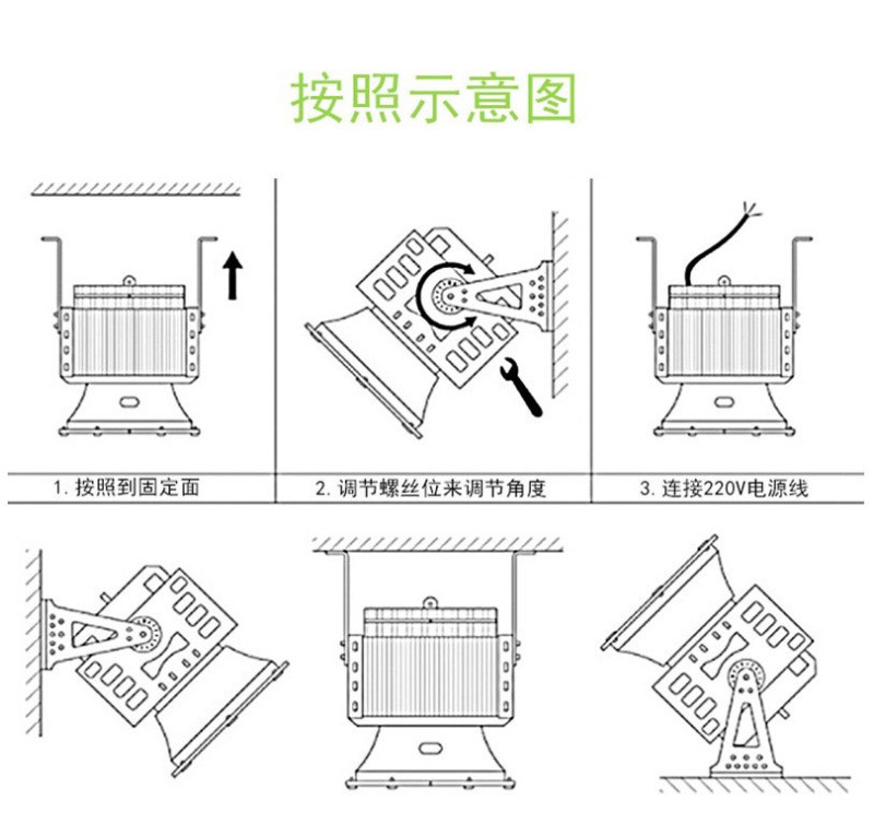 400/600/800/1000/2000/3000W Tower Crane Lamp Stadium Build Site Led Flood Light Outdoor High Bay Lighting Waterproof Ip65 220v