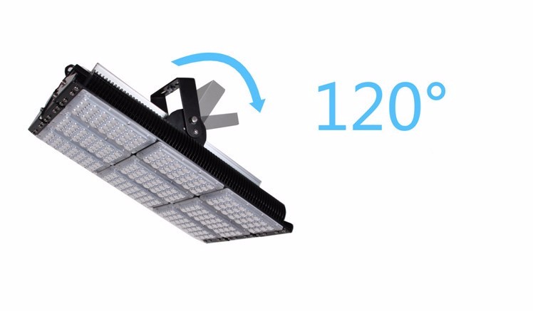 Waterproof IP68 Hight quality outdoor Floodlight Gymnasium court super bright AC85-265V square lamps 500W 3 years warranty