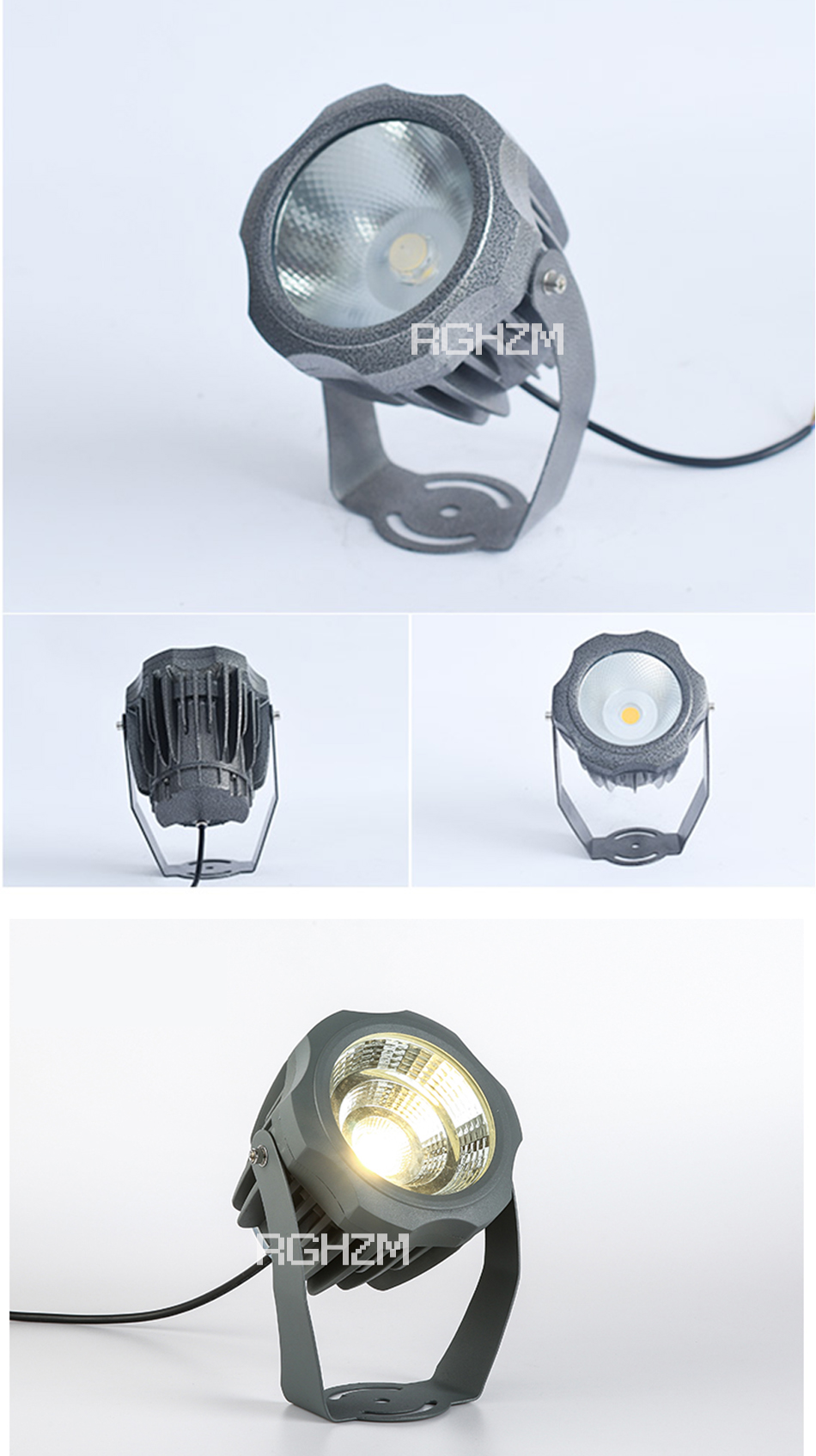 Led IP65 Waterproof Flood Light 12W 20W 25W 220V Outdoor Landscape Courtyard Lawn Garden Lighting Advertising Signs Spotlight