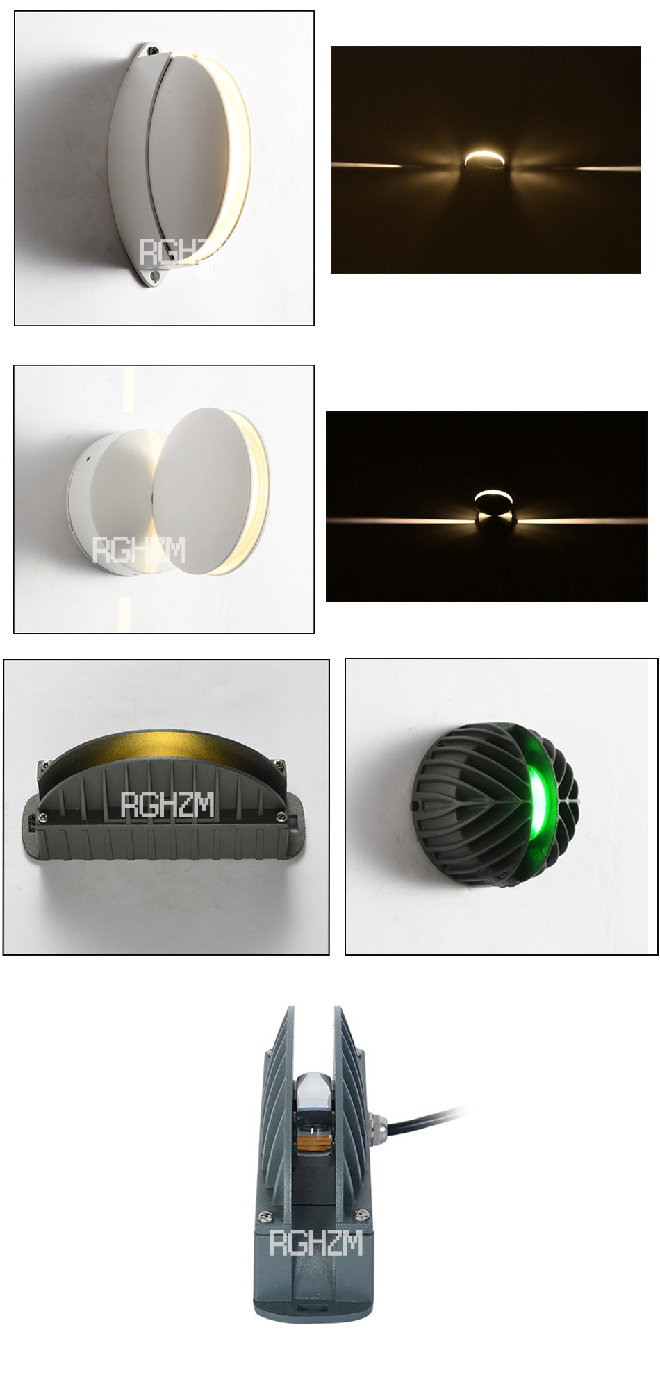 10W LED Wall Light Windows Sill Lamp Home Door Frame Corridor Balcony Garage KTV Hotel Restaurant Lighting IP67 110V 220V DC12V