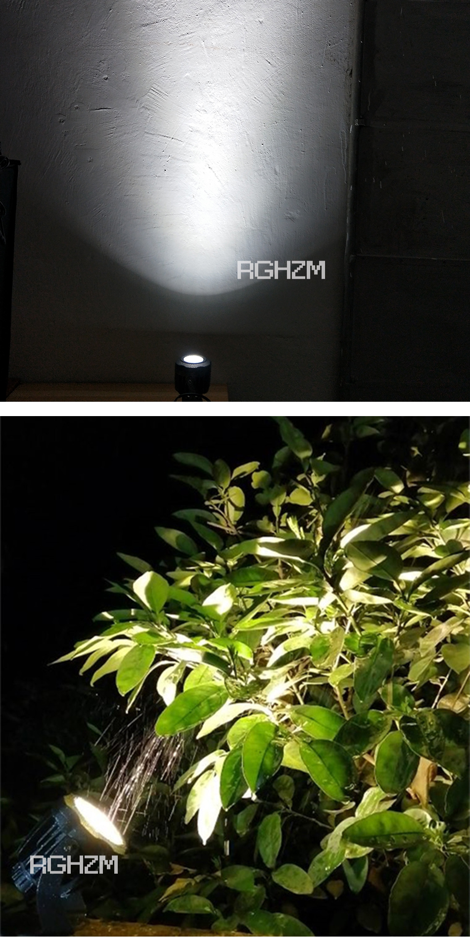 LED Lawn Light 15W Wall Washer Waterproof Floodlights Narrow Beam Spot Lamp Outdoor Landscape Lighting 100-240V Pillar Lighting