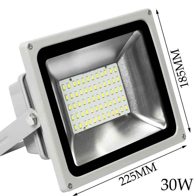 6pcs/lot 10W 20W 30W 50W 70W 100W Reflector Led Flood Light Spotlight AC85-265V Waterproof Outdoor Wall Lamp