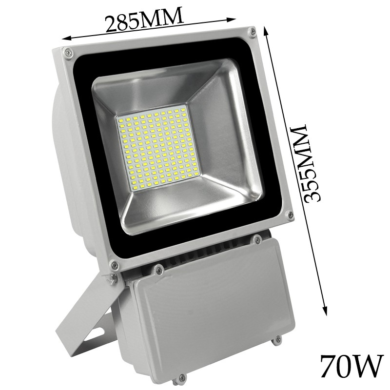 6pcs/lot 10W 20W 30W 50W 70W 100W Reflector Led Flood Light Spotlight AC85-265V Waterproof Outdoor Wall Lamp