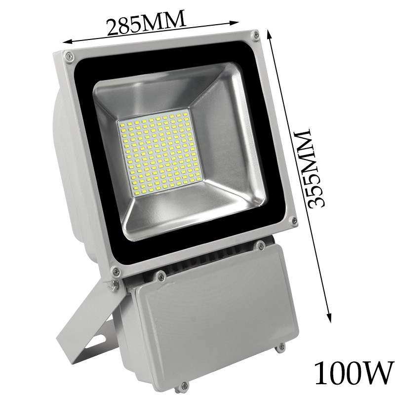 6pcs/lot 10W 20W 30W 50W 70W 100W Reflector Led Flood Light Spotlight AC85-265V Waterproof Outdoor Wall Lamp