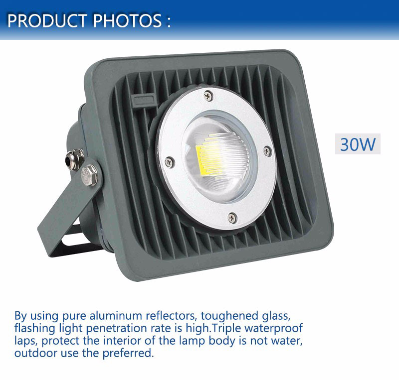 2pcs 30W 50w 70w 100w 150w LED Floodlight Spotlight Outdoor Lighting LED Flood Lamp Reflector Waterproof IP65