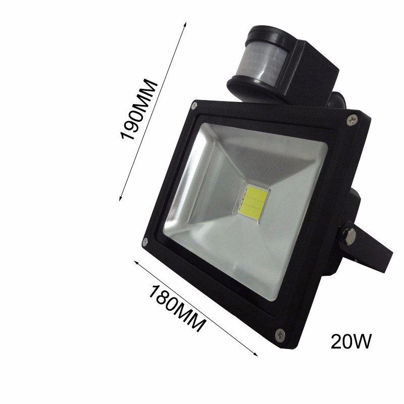 10pcs/lot 10W 20W 30W 50W Waterproof High Power Cool/Warm White Led Lamp Led Sensor Flood Light Garden Outdoor Lighting