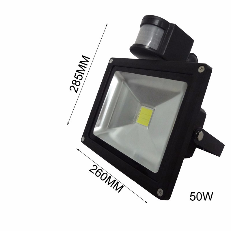 10pcs/lot 10W 20W 30W 50W Waterproof High Power Cool/Warm White Led Lamp Led Sensor Flood Light Garden Outdoor Lighting