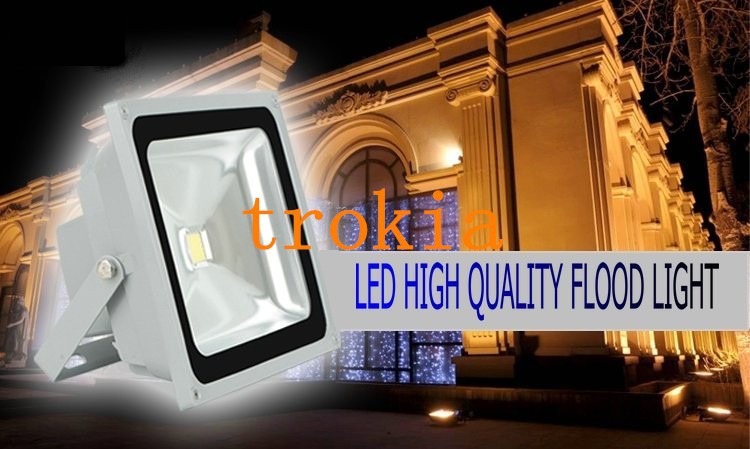 Waterproof 30W/50W LED Floodlight Warm/Cool White Outdoor Lamp Lighting