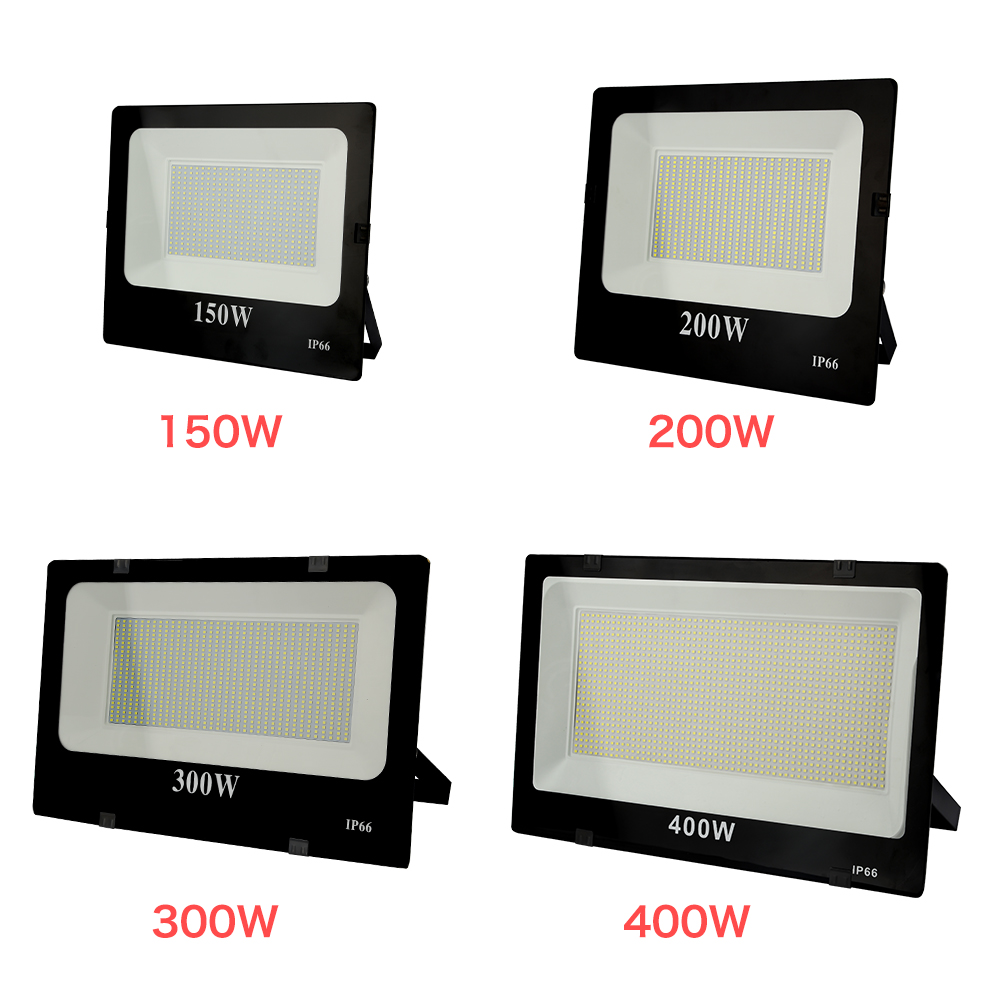 AC175-260V FloodLight Outdoor Lighting Projector Reflector Exterior wall waterproof Garden Square LED Spot 10W-400W Flood light