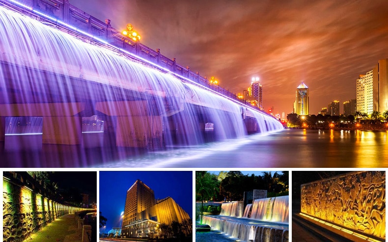 5Pcs/Lot 12W 18W 24W 36W 48W DC12V 24V Outdoor LED Reflector Flood Washer Landscape Light Dmx512 RGB Wall Linear Lamp Floodlight