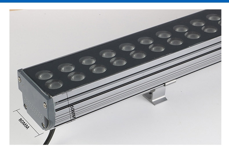 6pcs 48W 72W LED Wall Washer DMX512 Led Wash Lightcold Warmwhitegarden yard washer Light Landscape Halogen Down Lightinglamp