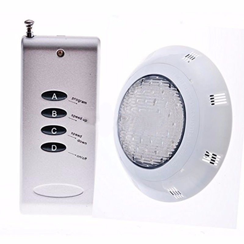 Wall Mounted 54W Pool Lamp 12v Pool Wall Mounted Swimming Pool Lamp Surface Underwater Lighting For Pond Fountain Decoration