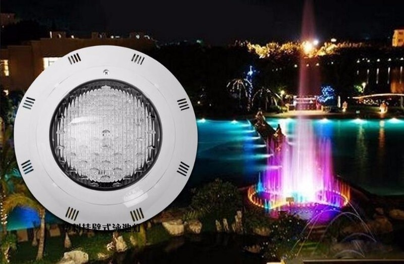 Wall Mounted 54W Pool Lamp 12v Pool Wall Mounted Swimming Pool Lamp Surface Underwater Lighting For Pond Fountain Decoration