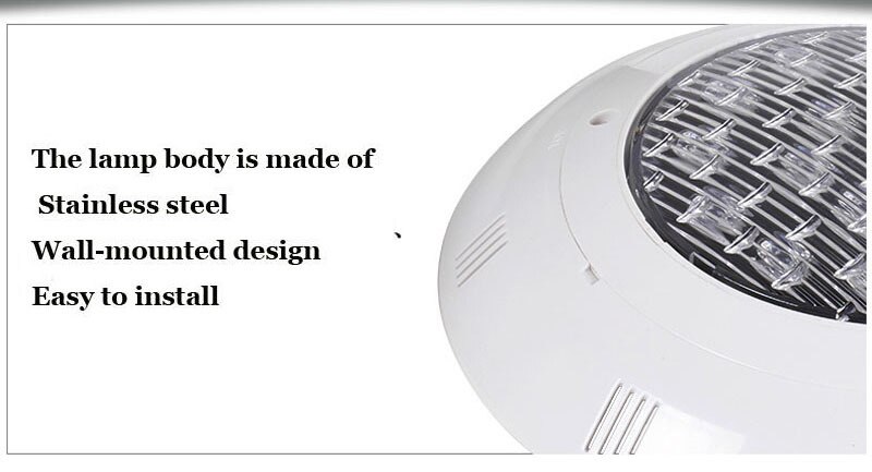 10PCS 6w 12w 15W 18w 24w 36W IP68 AC 12V 24V RGB Led Underwater Lights For Boats Lighting Pond Lamps Outdoor Wall Lamp