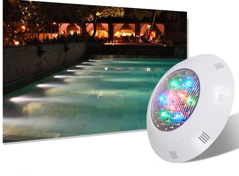 10PCS 6w 12w 15W 18w 24w 36W IP68 AC 12V 24V RGB Led Underwater Lights For Boats Lighting Pond Lamps Outdoor Wall Lamp