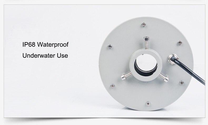 2Pcs/Lot 15w Pool Lighting RGB LED Underwater Lamp Fountain Pond Lights Spot 12V 24V AC DC High Power Watt Swimming Pools Bulb