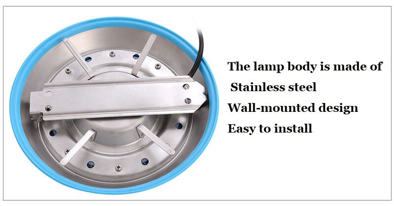 6PCS 6w 12w 15W 18w 24w 36W Swimming Pool Light IP68 AC 12V 24V RGB Led Underwater Outdoor Lighting Pond Lamps Piscine