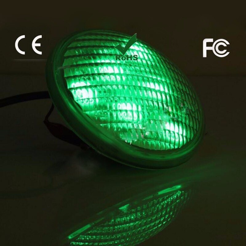 Par56 72W RGB Underwater Light Pond Fountain LED Swimming Pool Lamp AC12-24V Waterproof IP68 Stainless